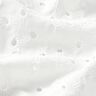 Tessuto di cotone traforato, ricamato con decorazioni – bianco,  thumbnail number 2