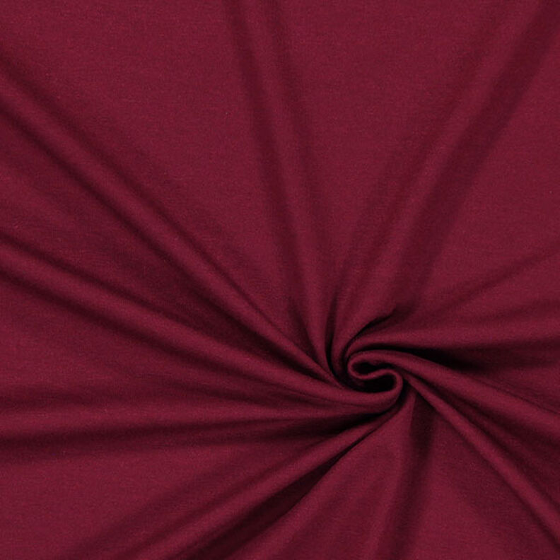 jersey di viscosa medio – rosso Bordeaux, image number 1