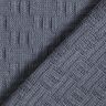 tessuto in maglia Motivo a coste spezzate – grigio blu,  thumbnail number 4