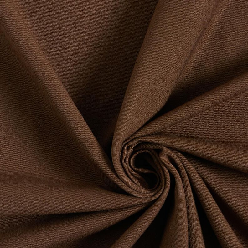 gabardine bi-stretch – marrone scuro,  image number 1