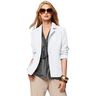 gabardine bi-stretch – bianco,  thumbnail number 6
