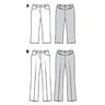 pantalone | pantalone 7/8, Burda 6432 | 34 - 46,  thumbnail number 4
