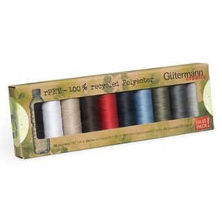 Set di filo da cucire Cucitutto rPET  [ 100m / 10 pezzo/i  ] | Gütermann creativ, 