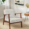 tessuto da tappezzeria Jacquard zebra – anemone/naturale,  thumbnail number 7