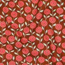 popeline di cotone Fiorellini estivi | Poppy Fabrics – aragosta/bronzo, 