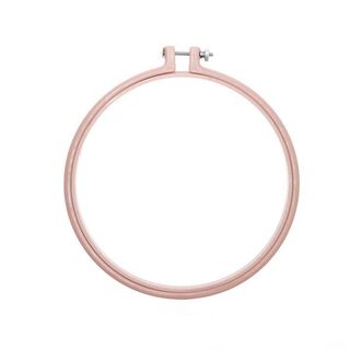 telaio da ricamo rotondo [ Ø 17,8 cm ] | Rico Design – rosé, 