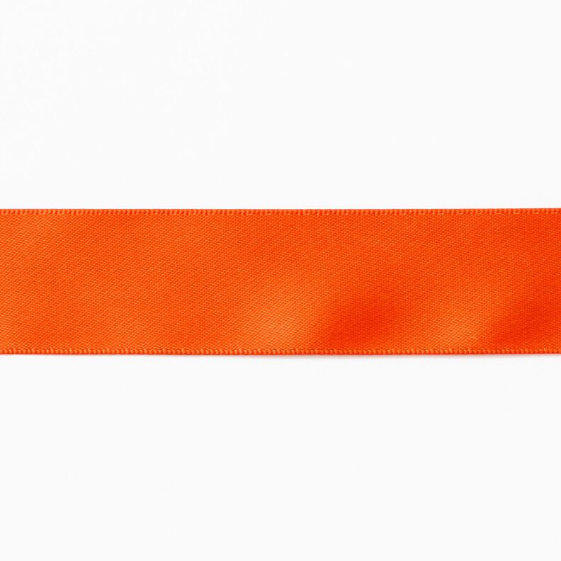 Nastro in satin [25 mm] – arancione,  image number 1