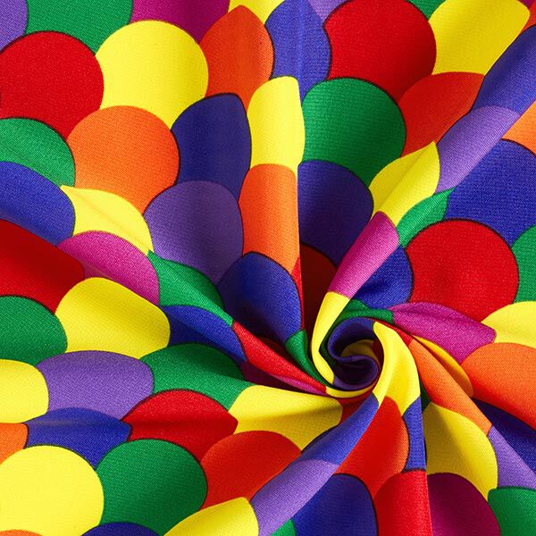 tessuto di Carnevale, squame colorate, image number 3