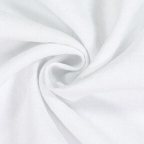 Tessuto di misto ramiè lavato a pietra, qualità pesante – bianco, 