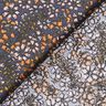 tessuto in cotone cretonne Fiori sparsi e rami – blu marino,  thumbnail number 4