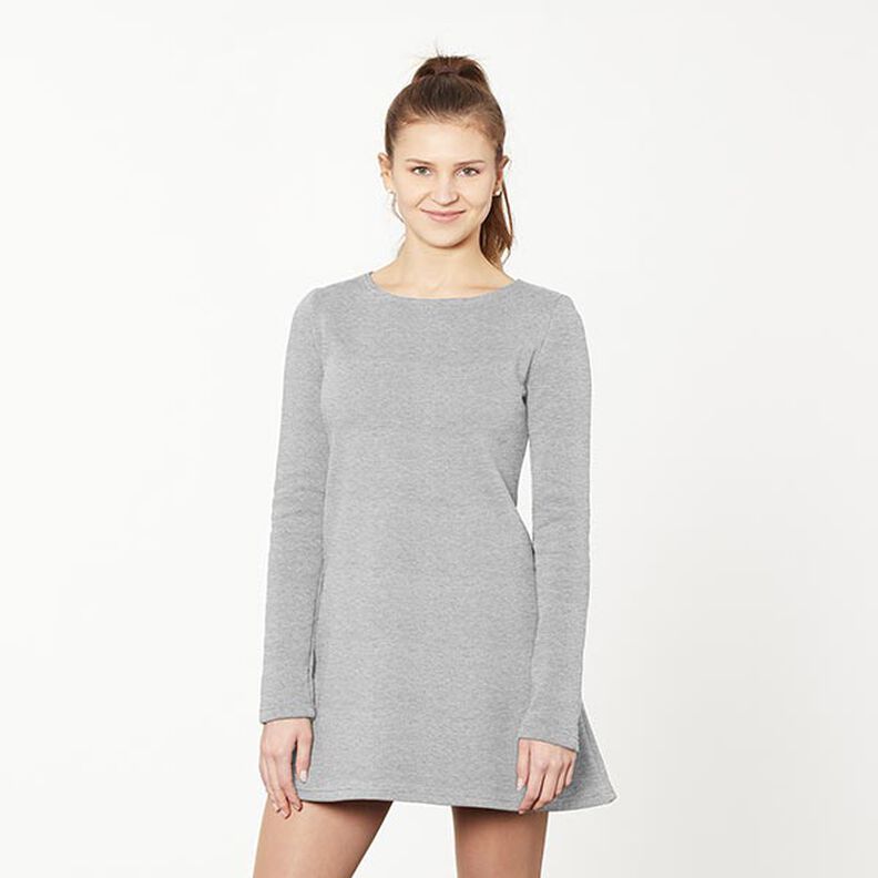 French terry leggero mélange – grigio chiaro, image number 6