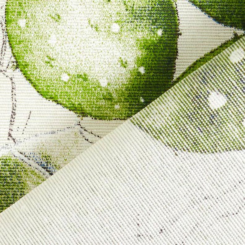 tessuto arredo tessuto canvas cactus – naturale/verde,  image number 4