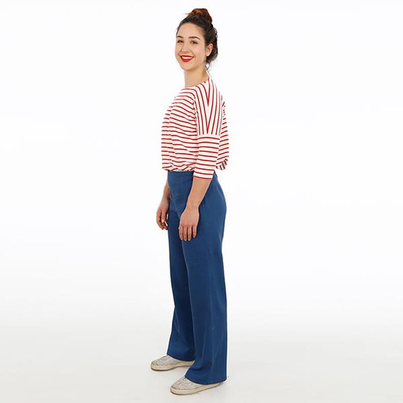 FRAU ELENA - pantalone semplice con gamba dritta, Studio Schnittreif | XS - XXL,  image number 3