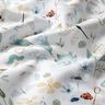 popeline di cotone Vita allo stagno stampa digitale – bianco/azzurro baby,  thumbnail number 2