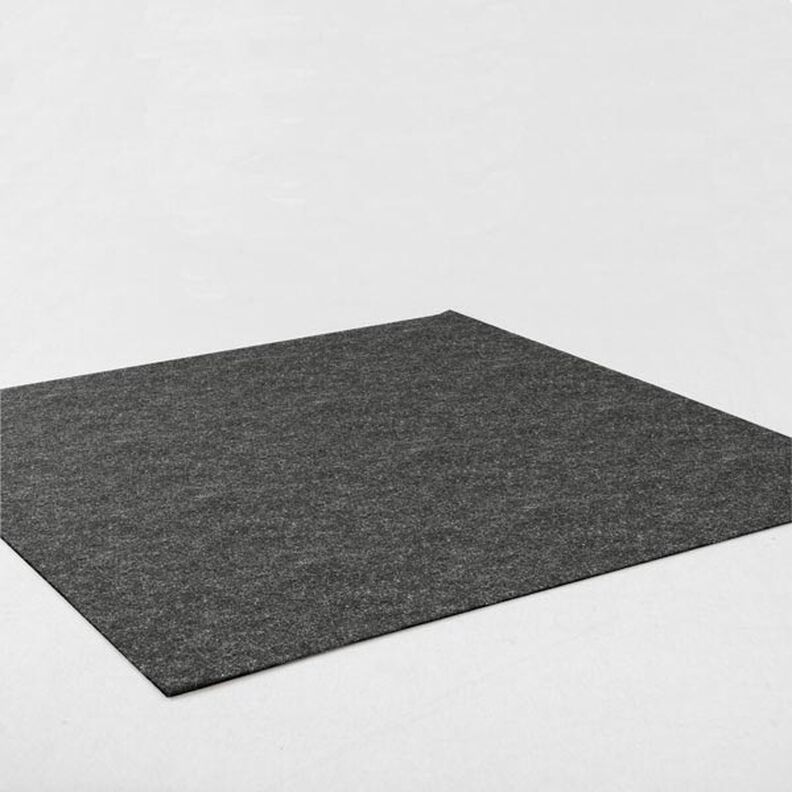 Feltro 90 cm / 3 mm di spessore – grigio scuro,  image number 2