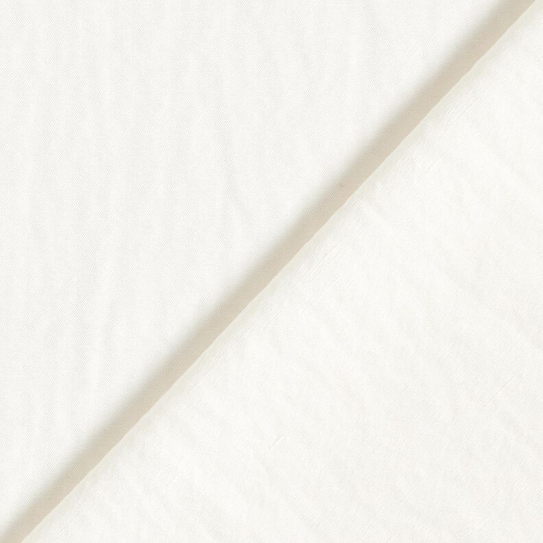 Tessuto per camicia misto viscosa-lino in tinta unita – bianco,  image number 3