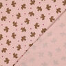 GOTS mussolina / tessuto doppio increspato Uccelli e cuori | Poppy Fabrics – rosa anticato,  thumbnail number 5