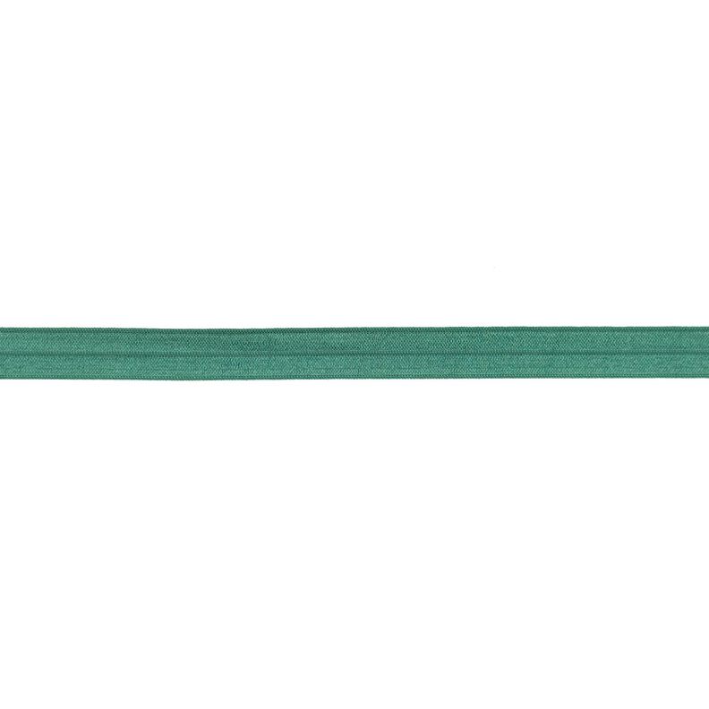 Fettuccia elastica  lucido [15 mm] – verde ginepro,  image number 1