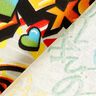 tessuto arredo mezzo panama graffiti – grigio argento,  thumbnail number 3