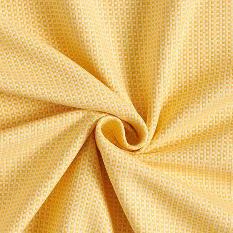 tessuto arredo Jacquard strutturato tinta unita – giallo,  image number 3