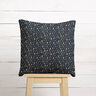 tessuto in cotone popeline Cuori e stelle – blu notte/oro,  thumbnail number 8