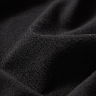 Jersey misto cotone riciclato – nero, 