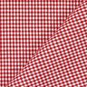 tessuto in cotone Quadro vichy 0,2 cm – rosso/bianco,  thumbnail number 3