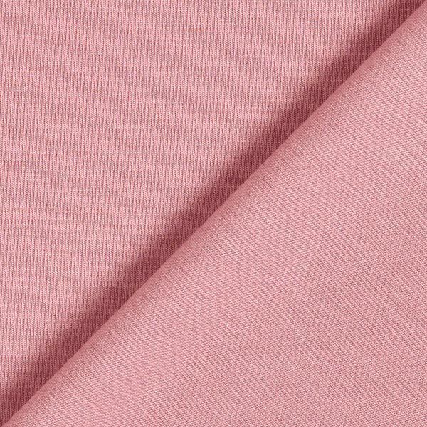bambù jersey di viscosa tinta unita – rosa anticato, image number 5