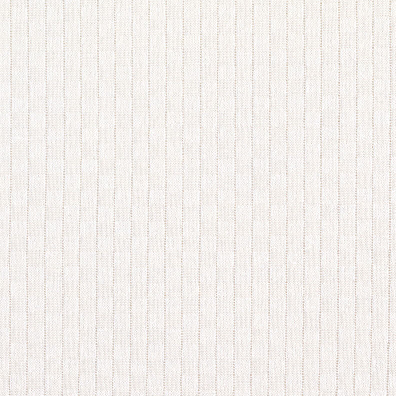 Maglia fine con quadri strutturati – bianco lana,  image number 1