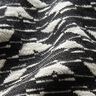Tessuto jacquard con motivo geometrico lavorato – nero/bianco,  thumbnail number 3