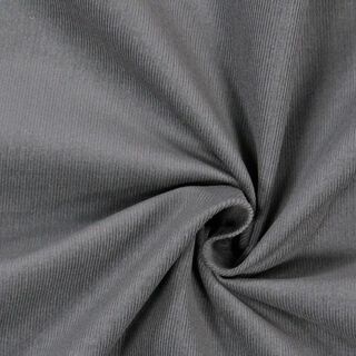 velluto a costine tinta unita – grigio, 