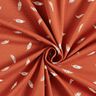 jersey di cotone, piume – terracotta,  thumbnail number 3