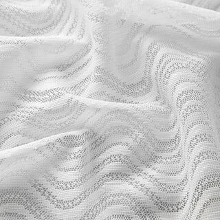 pizzo, motivo a onde – bianco, 