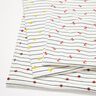 jersey di cotone Strisce e coccinelle – bianco lana,  thumbnail number 5