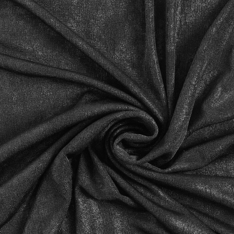 Jersey pellicola scintillante – nero,  image number 5