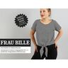 FRAU BILLE - camicia casual annodata in vita con maniche a risvolto, Studio Schnittreif | XS - L,  thumbnail number 1