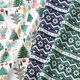 tessuto in cotone popeline Motivo norvegese – verde abete,  thumbnail number 5