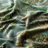 tessuto arredo velluto paesaggio – verde scuro/petrolio,  thumbnail number 2