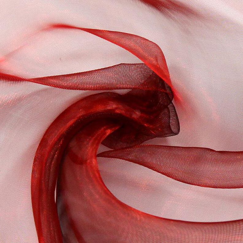 Organza – rosso Bordeaux,  image number 2