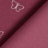 velluto a costine Farfalle con brillantini – rosso Bordeaux,  thumbnail number 4