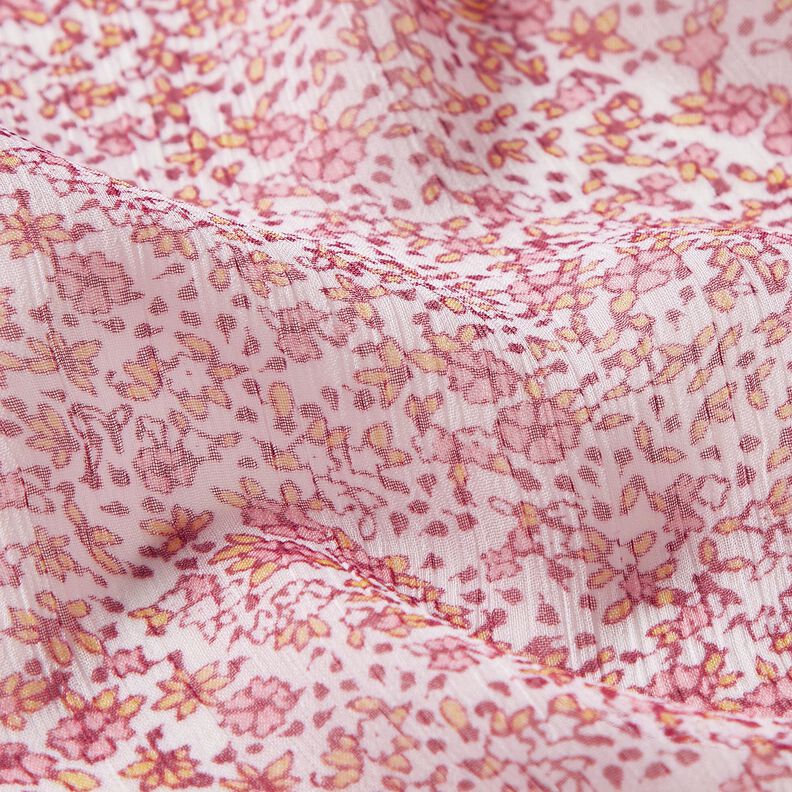Crespo di chiffon millefiori – rosa anticato,  image number 2