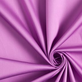 satin di cotone tinta unita – lillà pastello, 