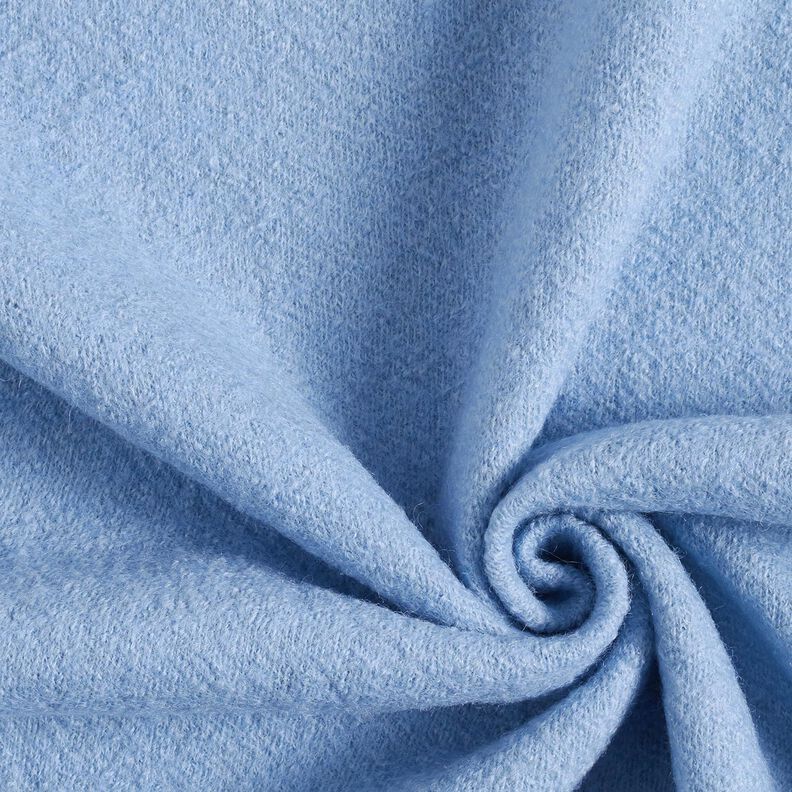 loden follato in lana, leggera – azzurro,  image number 1