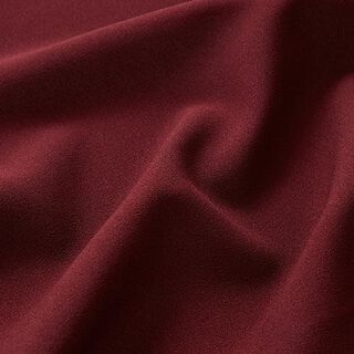 tessuto increspato tinta unita – rosso bordeaux, 