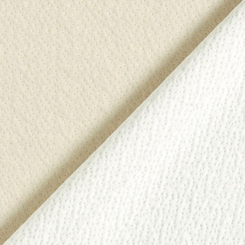 double face jersey Mini-pois – naturale/avorio, image number 1
