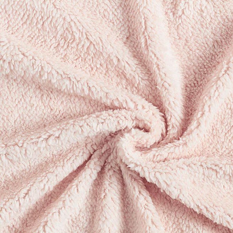 ecopelliccia tessuto teddy bear – rosa chiaro,  image number 1