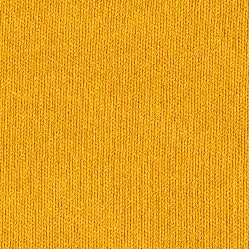 tessuto in maglia di cotone – giallo curry,  image number 4