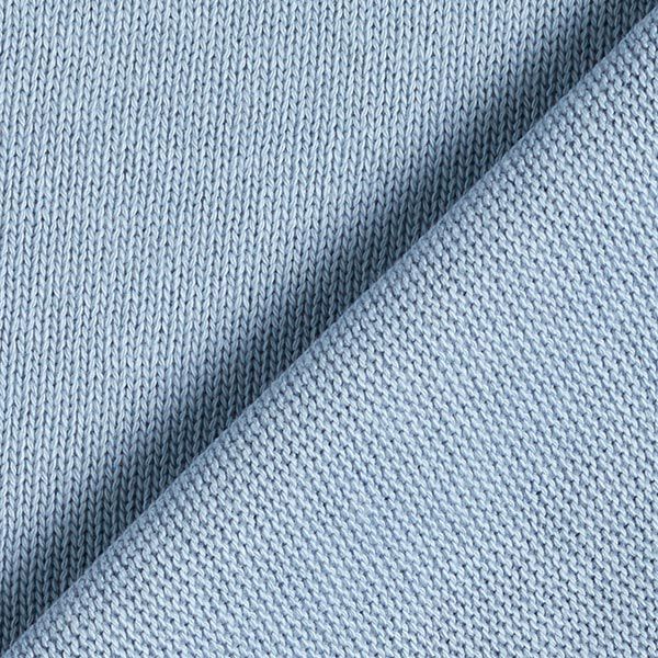 tessuto in maglia di cotone – grigio blu,  image number 3