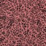 mussolina / tessuto doppio increspato Fiorellini bicolori  | Poppy Fabrics – rosa antico scuro/nero,  thumbnail number 2