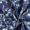 chambray Fioriture estive – blu marino/bianco lana,  thumbnail number 3